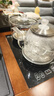 榮事達(dá)（Royalstar）全自動(dòng)上水茶臺(tái)燒水壺電熱水壺?zé)蟛枰惑w機(jī)茶桌功夫茶燒水壺嵌入式 1L 消毒款【底盤同時(shí)加熱】（37*20cm) 曬單實(shí)拍圖