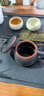 紫陶泡茶壺可懸停旋轉漢瓦鳳鳴壺大容量手工家用茶具茶壺功夫茶具 紫陶懸停漢瓦壺（跳叨 250ml 曬單實(shí)拍圖