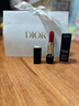迪奧DIOR【鄧為推薦】烈艷藍金口紅絲絨999啞光唇膏化妝品 生日禮物女 曬單實(shí)拍圖