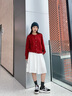班尼路毛衣女針織開(kāi)衫外套女裝秋冬季新款小香風(fēng)外搭潮流上衣服保暖小衫 黑#純色 【柔軟親膚】 S 曬單實(shí)拍圖