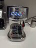 鉑富（Breville）BES500 半自動(dòng)咖啡機 小型辦公室家用意式咖啡機 精準萃取 快速加熱 自動(dòng)奶泡系統 BES500咖啡機鍛光銀+BCG820磨豆機鍛光銀 曬單實(shí)拍圖