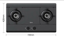 美的（Midea）燃?xì)庠?.6kw大火力家用煤氣灶液化氣雙眼灶爐灶 磨砂面板臺(tái)嵌兩用猛火灶JZY-RA46 曬單實(shí)拍圖