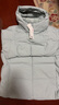 優(yōu)衣庫男裝無(wú)縫羽絨連帽外套/羽絨服保暖休閑夾克470077 02 淺灰色 XL /180/108B 曬單實(shí)拍圖