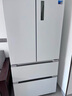 美的（Midea）508升法式多門四開門一級(jí)能效雙系統(tǒng)雙循環(huán)除菌凈味國(guó)家補(bǔ)貼20%家用冰箱大容量BCD-508WTPZM(E)白 曬單實(shí)拍圖