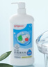貝親（Pigeon）餐具清洗劑 洗奶嘴果蔬水杯餐具玩具 套裝 600ml+700ml PL156 曬單實(shí)拍圖