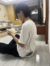 KYOLENS人體工學(xué)護(hù)腰坐墊靠背墊腰靠腰托腰部支撐駝背座椅辦公室久坐神器 曬單實(shí)拍圖