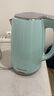 格來(lái)德 （Grelide） 電熱燒水壺開(kāi)水壺家用1.7L大容量304不銹鋼一體無(wú)縫內膽雙層防燙自動(dòng)斷電防干燒D1017A D1017A天使藍 1.7L 曬單實(shí)拍圖
