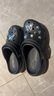 卡駱馳（crocs）經(jīng)典云朵Clog女沙灘洞洞鞋涼拖鞋206750 206750-001  37  曬單實(shí)拍圖