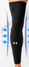 安德瑪（Under Armour）運動(dòng)護全腿護膝防護具男女健身訓練騎行跑步足球籃球襪套黑色XL碼 曬單實(shí)拍圖