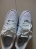 耐克NIKE板鞋女子大童空軍一號 AIR FORCE 1運動(dòng)鞋FV5951-111白37.5 曬單實(shí)拍圖