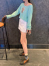Onitsuka Tiger鬼塚虎新款休閑鞋 舒適輕便男女同款慢跑鞋RUNSPARK 深棕色 36 曬單實(shí)拍圖