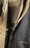 羅蒙（ROMON）鵝絨羽絨服男士中長(cháng)款可拆連帽冬季加厚保暖外套23779蝦青180 曬單實(shí)拍圖
