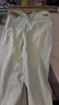 Homlean美式牛仔褲男春夏季小眾高街直筒修身顯高長(cháng)褲子22K6294-1泥黃XL 曬單實(shí)拍圖
