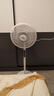 電風(fēng)扇先科電器落地扇家用大風(fēng)力電扇xldnke制冷16寸遙控立式搖頭風(fēng)扇五葉 遙控-1.5米線-普通電機-輕底 曬單實拍圖