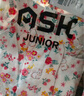 ASK JUNIOR吸濕透氣嬰幼裙子夏季兒童掛脖吊帶連衣裙女童A字碎花裙 花色 120 曬單實(shí)拍圖