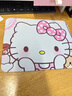 摩加Kitty貓可愛(ài)卡通鼠標墊女生桌墊防滑辦公室筆記本電腦墊書(shū)桌墊 YX514 210*260*3毫米 曬單實(shí)拍圖