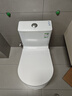 九牧（JOMOO）11322-2-2/41KA-1 抗菌一級水效大沖力浴室馬桶虹吸坐便器400坑距 曬單實(shí)拍圖