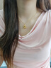 中國黃金China Gold一鹿有你黃金項鏈女2025新款吊墜生日禮物女送女友老婆結婚紀念日 一鹿有你足金吊墜[送S925鏈]+證書(shū)禮盒 曬單實(shí)拍圖