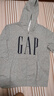GAP男女裝秋季款印花字母logo抓絨連帽衛(wèi)衣休閑外套660128 曬單實(shí)拍圖