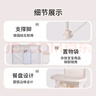歐育寶寶露營(yíng)嬰兒學(xué)坐椅兒童戶外海邊沙灘拍照便攜可折疊多功能野餐椅 杏色 可拆卸餐盤 518 曬單實(shí)拍圖
