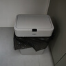 得力（deli）智能感應(yīng)廚房垃圾桶電動廁所垃圾桶衛(wèi)生間夾縫自動翻蓋垃圾桶家庭辦公兩用 中號9L 曬單實拍圖