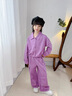 G.DUCKKIDS女童套裝春秋2025新款韓版洋氣兒童裝時(shí)髦休閑春裝女孩工裝兩件套 外套+褲子【兩件套】 120 cm 曬單實(shí)拍圖