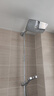 漢斯格雅（Hansgrohe） 雙飛雨240頂噴 恒溫龍頭升級境雨鍍鉻手持浴室普通花灑套裝26777 曬單實(shí)拍圖