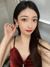 QPQK綠色翡翠耳夾無耳洞和田玉耳環(huán)耳釘2025新款爆款高級感氣質(zhì)耳墜女 金青玉耳釘10mm 曬單實拍圖