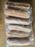 曼可頓（MANKATTAN）芝麻仔漢堡胚 面包半成品早餐速食懶人食品成人兒童上班族 芝麻熱狗胚 520g（8個(gè)裝） 曬單實(shí)拍圖