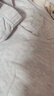 久歲伴兒童保暖內衣女童秋冬薄款打底棉毛衫套裝中大童秋衣秋褲睡衣睡褲 曬單實(shí)拍圖