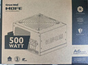 長城（Great Wall）額定500W HOPE-6000DS電腦電源 （雙8PIN/75cm長線材/溫控風扇/寬幅/獨立開關） 曬單實拍圖