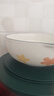 嘉蘭10.5英寸雙耳碗陶瓷雙耳湯碗創(chuàng)意防燙白色簡(jiǎn)約大碗日式泡面碗家用 10.5英寸花韻雙耳湯碗1個(gè) 曬單實(shí)拍圖