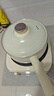 美的（Midea）電煮鍋 電蒸鍋 電炒鍋 電熱鍋 2.6L分體式 小型1-2人學(xué)生宿舍多功能鍋 泡面鍋 XZC2061 配蒸籠 曬單實(shí)拍圖