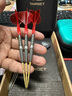 探極TARGET飛鏢一體翼配件NO6NO2鏢桿軟硬式2BA通用小方大方尾翼替換 紅色 NO.6-中桿-26mm 曬單實拍圖