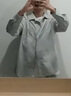 名創(chuàng)優(yōu)品白襯衫男長袖襯衣男士涼感冰絲UPF50+防曬衣服外套夏季Z 太空灰 M 曬單實(shí)拍圖