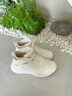 斯凱奇（Skechers）女鞋秋季厚底增高休閑鞋中高幫小白鞋七夕禮物送女友117518 白色/WHT 37 曬單實拍圖