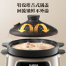 蘇泊爾（SUPOR）【紫砂內(nèi)膽】電燉鍋電砂鍋煲湯鍋3L家用多功能燉湯鍋微壓快燉煲湯專用鍋可預(yù)約2-3人 DG30YC875 曬單實(shí)拍圖
