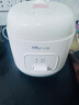 小熊（Bear）電飯鍋1.2L家用小電飯煲1-2人小型迷你智能宿舍煮飯不粘內(nèi)膽小容量小鍋一人米飯鍋2-3人煮飯鍋微壓 不粘內(nèi)膽 1.2L 【一鍵快煮】DFB-F12Z2 曬單實拍圖
