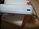 紐曼（Newmine）自帶四線(xiàn)充電寶10000毫安時(shí)小巧移動(dòng)電源 適用蘋(píng)果華為小米手機手電功能3C認證可上飛機高鐵 白色 曬單實(shí)拍圖