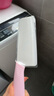 MAYAMIYA 日本納米陶瓷刀菜刀切片刀切肉刀鋒利的刀抗氧化 不生銹 單把粉 曬單實(shí)拍圖