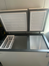 新飛（Frestec）220升家用商用冰柜 雙箱雙溫冷柜 頂開(kāi)門(mén) 冷藏冷凍臥式冰箱以舊換新BCD-220DHF 曬單實(shí)拍圖