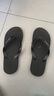 卡帝樂(lè)鱷魚(yú)（CARTELO）人字拖鞋男士夏季戶(hù)外穿運(yùn)動(dòng)居家用軟底沙灘涼拖 VP1520 黑色 44 曬單實(shí)拍圖