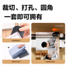 得力（deli）家用辦公照片塑封機(jī)過塑機(jī)可用a4塑封膜小型商用相片過膠壓膜機(jī)封膜機(jī)過塑裁紙打孔140020425 曬單實(shí)拍圖