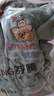 芬騰 珊瑚絨睡衣女冬季加厚法蘭絨開(kāi)衫加絨休閑秋冬款家居服套裝 灰綠 S 曬單實(shí)拍圖