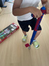 NEW CLASSIC TOYS兒童跳跳桿彈跳桿娃娃跳青蛙跳單雙蹦蹦跳戶(hù)外健身運動(dòng)玩具禮物 紅藍色【5歲以上】 曬單實(shí)拍圖