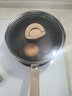 特福（Tefal）平底鍋煎蛋不粘鍋早餐煎鍋少油少煙燃氣灶電磁爐通用深煎鍋米色 曬單實拍圖