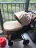 InnoTruth輕羽嬰兒車(chē)推車(chē)可坐可躺帶睡籃二合一0-3歲用折疊帶減震高景觀0-6 4代青芥綠【二合一】推車(chē)+睡籃 曬單實(shí)拍圖