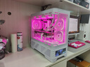 瓦爾基里（VALKYRIE）VK03-M WHITE 白色 M-ATX 游戲電腦臺式機箱 支持360水冷 6.2吋觸摸屏 曲面玻璃270°海景房 曬單實拍圖