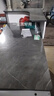 正崇收銀臺吧臺前臺現(xiàn)代簡約小型收銀臺服裝店理發(fā)店美容院美甲店柜臺 100CM/摩爾石紋/色+白色/柜-左轉 曬單實拍圖