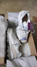 斯凱奇（Skechers）奶茶熊QQ豆乳秋季新款女鞋潮流復古老爹鞋舒適增高運動鞋 自然色/NAT 38 曬單實拍圖